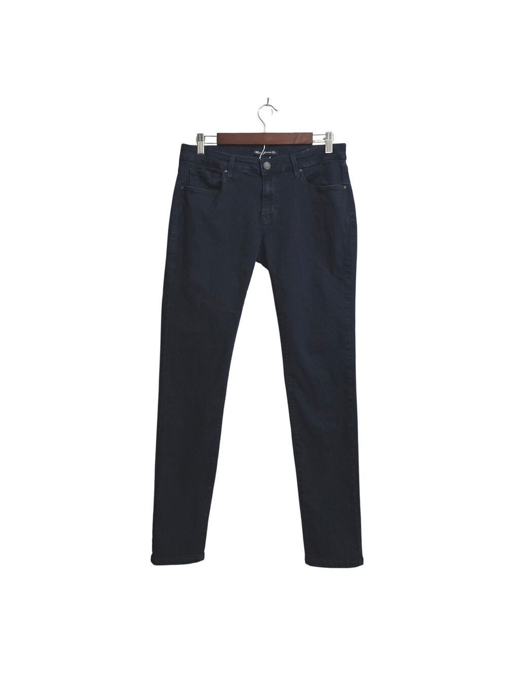 Mavi Alexa Mid Rise Skinny Jeans In Deep Midnight Supersoft Sz 30